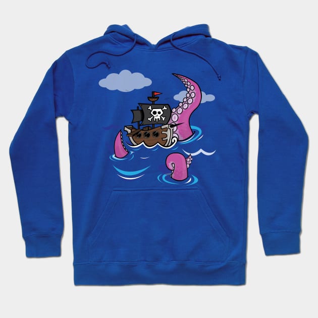 summon the kraken Hoodie by hello@jobydove.com